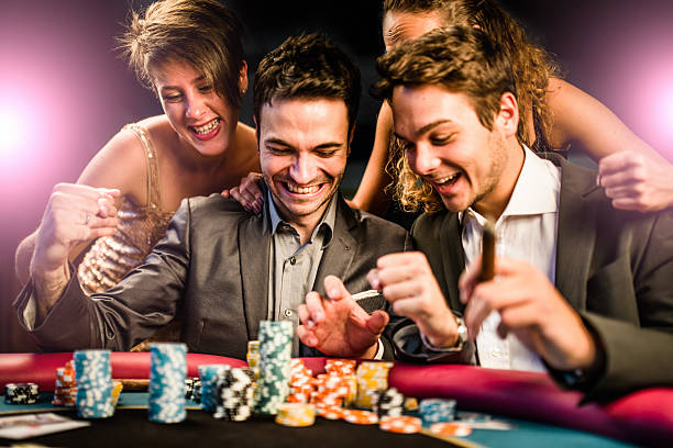 Live dealer spinning the roulette wheel